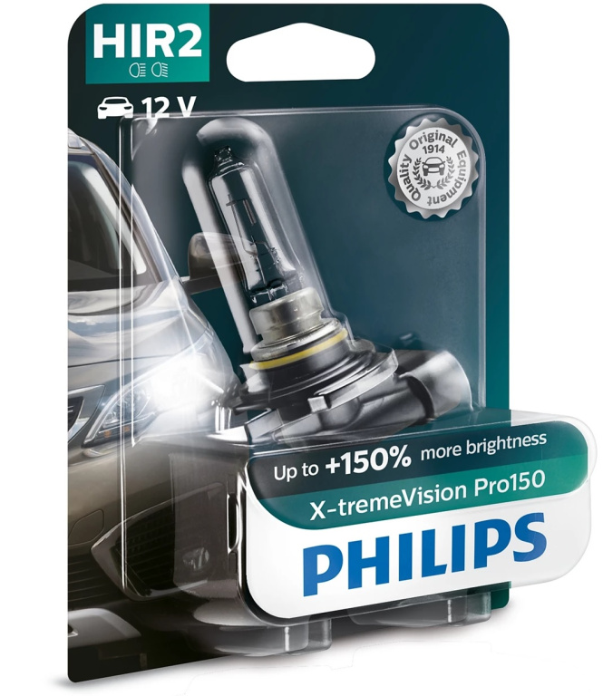 Bec Philips HIR2 12V 55W PX22d X-treme Vision Pro150 9012XVPB1