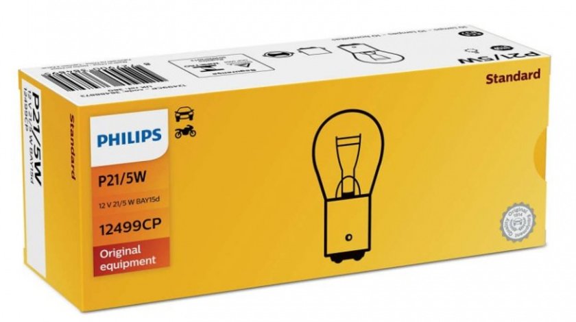 Bec Philips P21/5W 12V 21/5W 12499CP