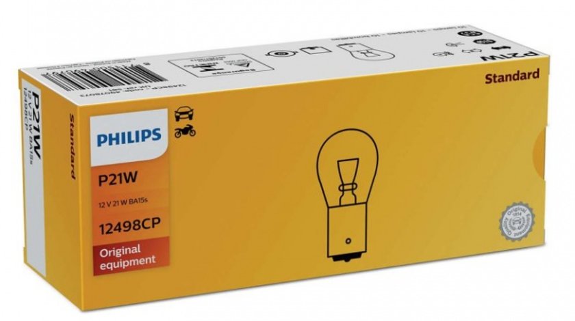 Bec Philips P21W 12V 21W 12498CP