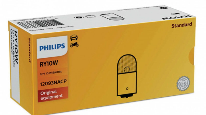 Bec Philips RY10W 12V 10W 12093NACP