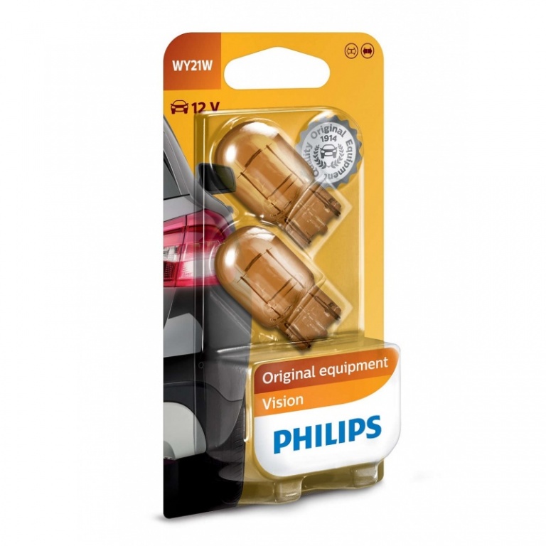Bec Philips WY21W 12V 21W Set 2 Buc 12071/2B