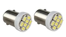 Bec Pozitie 8 SMD Lumina Albastra 12V BA9S ( Pret ...