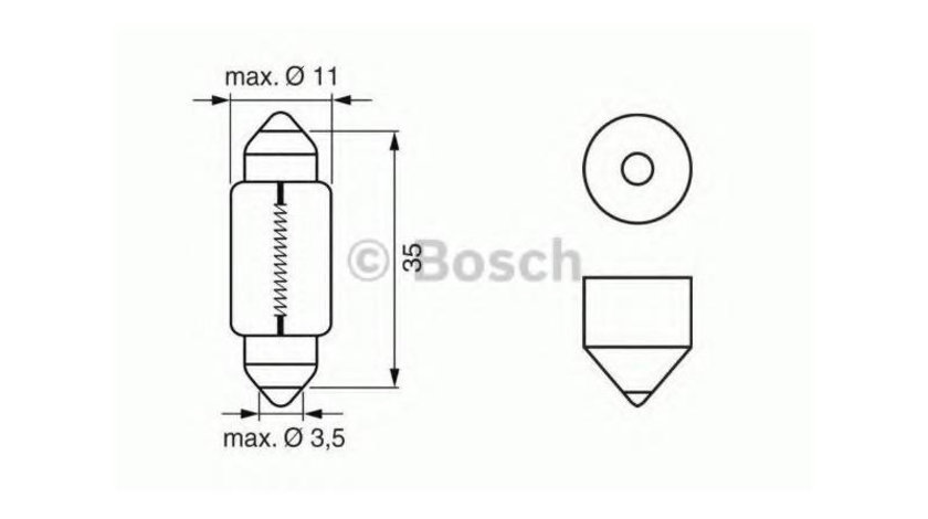 Bec proiector ceata Alfa Romeo 33 (1990-1994) [907A] #3 12844