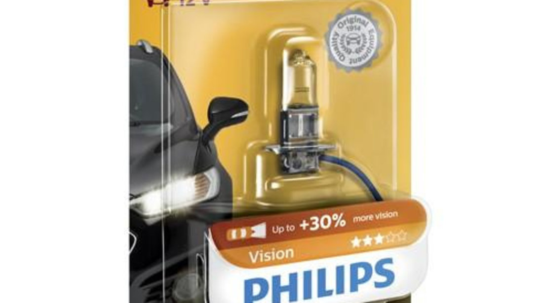 Bec proiector h3 12v vision (blister) philips UNIVERSAL Universal #6 12336PRB1