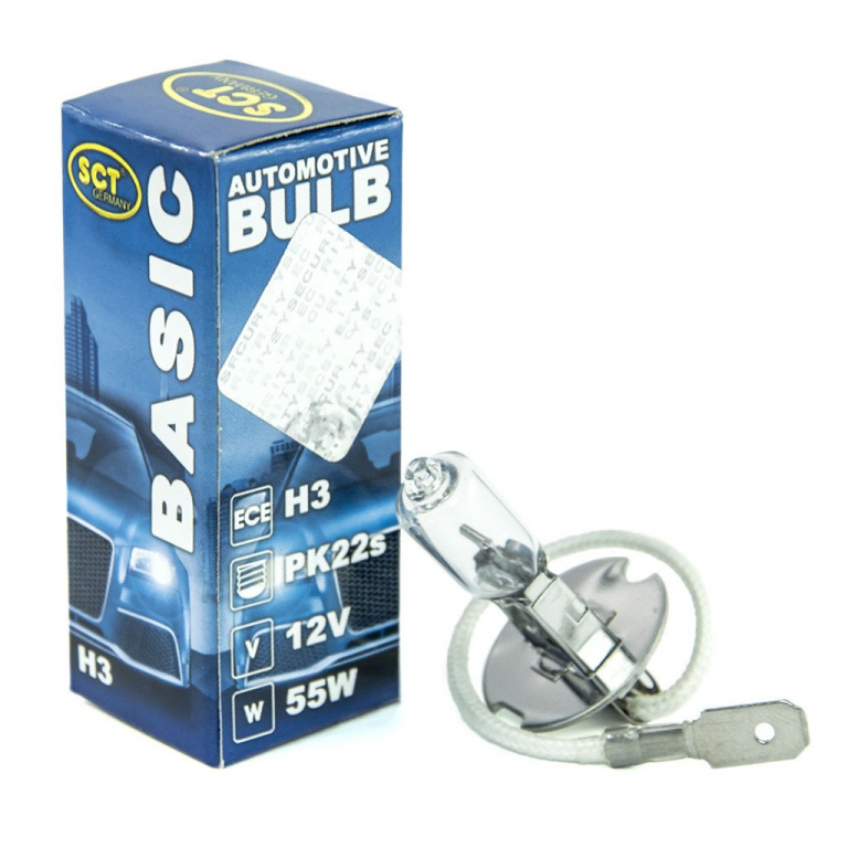Bec Sct Germany H3 12V 55W PK22S Basic 202723