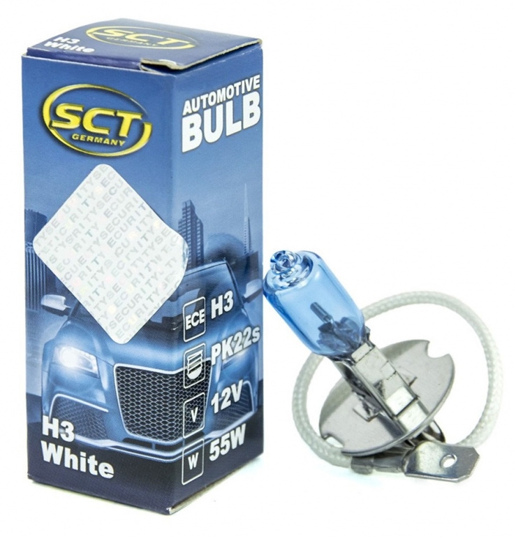 Bec Sct H3 12V 55W PK22S White 202020