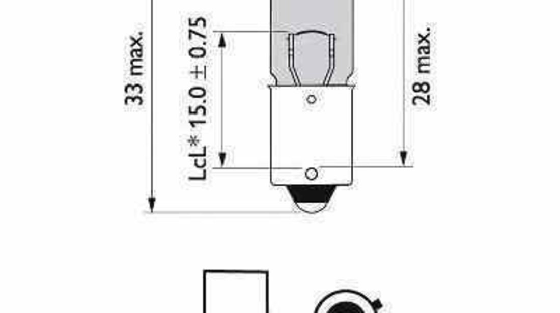 Bec semnalizator AUDI A4 8D2 B5 Producator PHILIPS 12036BVB2