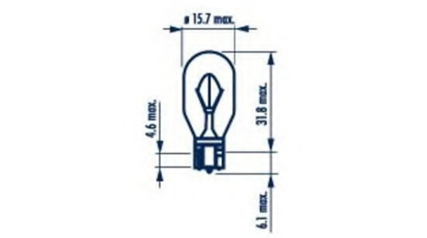 Bec, semnalizator AUDI A4 Allroad (8KH, B8) (2009 - 2016) NARVA 17631 piesa NOUA