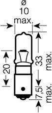 Bec, semnalizator AUDI A5 Cabriolet (8F7) (2009 - 2016) OSRAM 64136 piesa NOUA