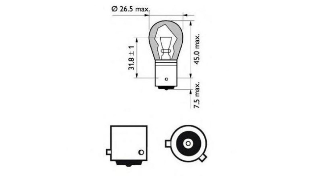 Bec semnalizator Audi AUDI A6 (4A, C4) 1994-1997 #2 12496NAB2