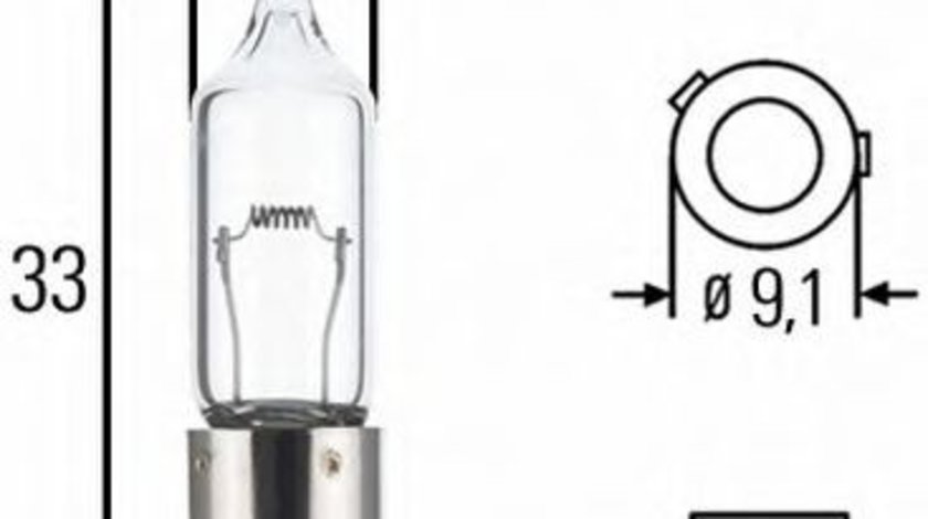 Bec, semnalizator BMW Seria 5 (F10, F18) (2009 - 2016) HELLA 8GH 008 417-001 piesa NOUA