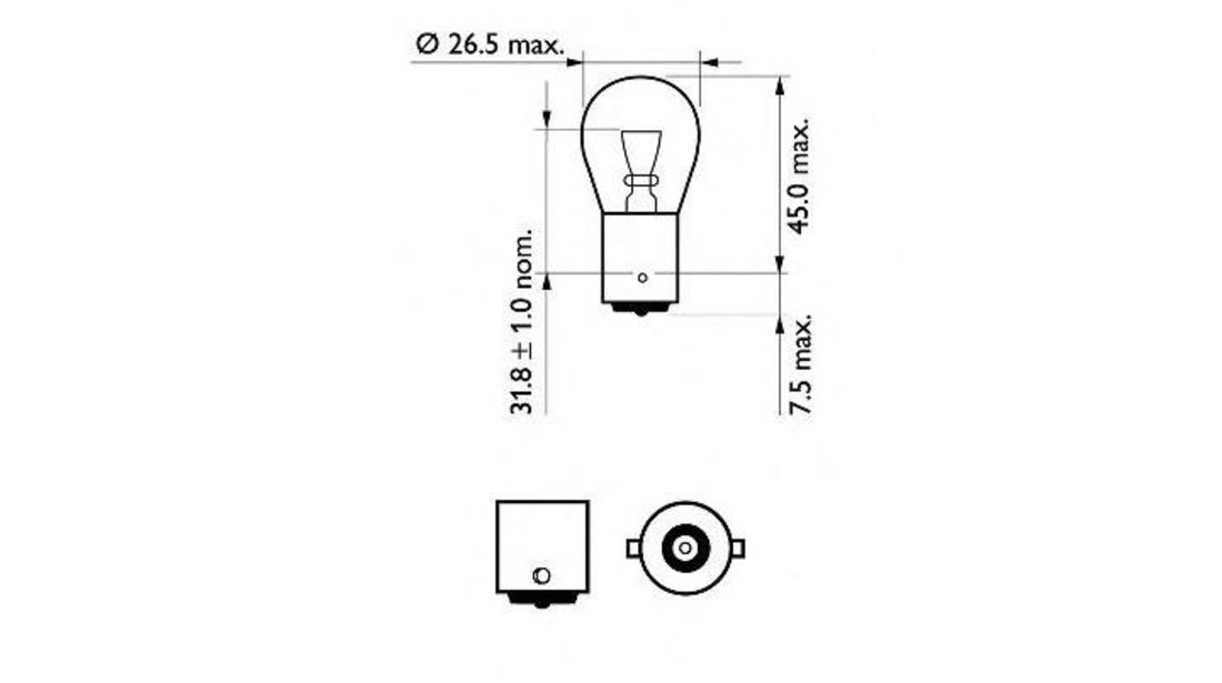 Bec semnalizator BMW X1 (E84) 2009-2016 #2 12498VPB2