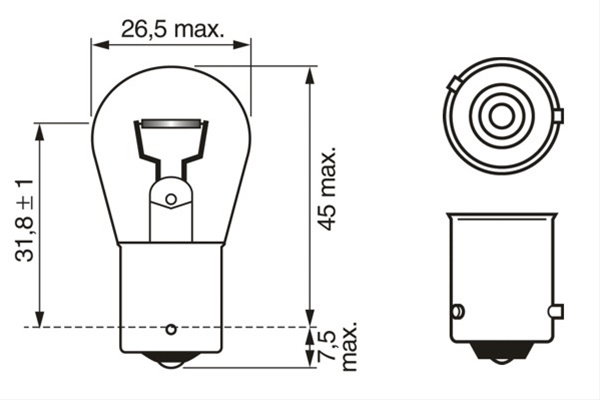 Bec, Semnalizator Bosch Maserati 1 987 302 812