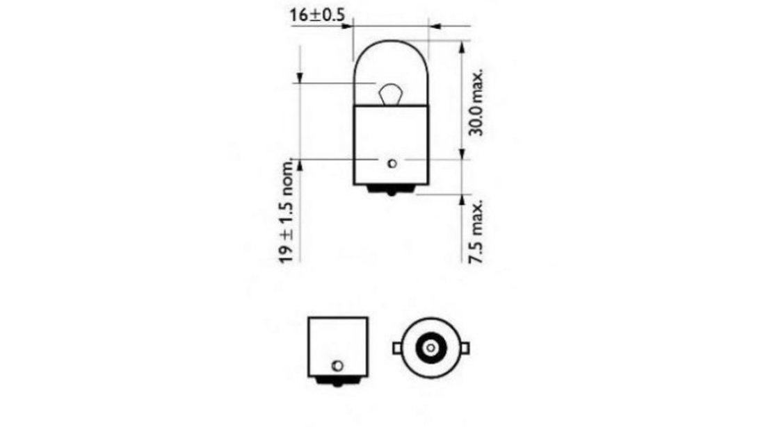 Bec semnalizator Fiat 500 (312) 2007-2016 #2 12814B2