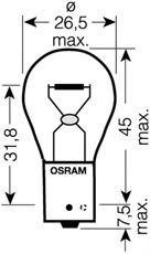 Bec, semnalizator LEXUS LS (UCF30) (2000 - 2006) OSRAM 7507DC-02B piesa NOUA