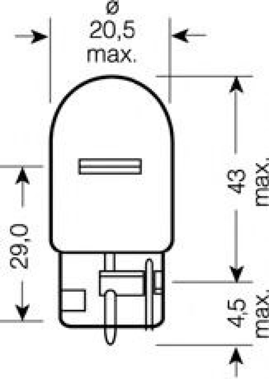 Bec, semnalizator MAZDA PREMACY (CP) (1999 - 2005) OSRAM 7505-02B piesa NOUA