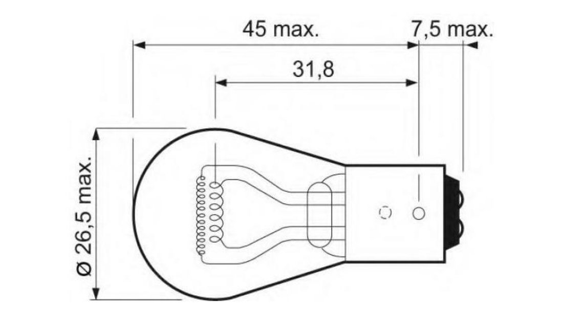 Bec semnalizator Opel AGILA (A) (H00) 2000-2007 #3 008528100000