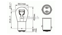 Bec semnalizator Subaru SUMO bus (E10, E12) 1983-2...