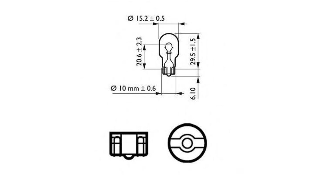 Bec Smart FORTWO cupe (451) 2007-2016 #2 12067CP