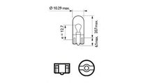 Bec Smart FORTWO cupe (451) 2007-2016 #2 12961LLEC...