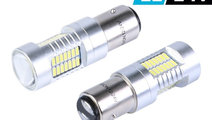 Bec Vision P21 / 5w Bay15d 12/24v 52x 4014 Smd Led...