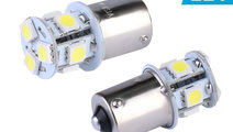 Bec Vision P21w Ba15s 12v 8x 5050 Smd Led, Alb, 2 ...