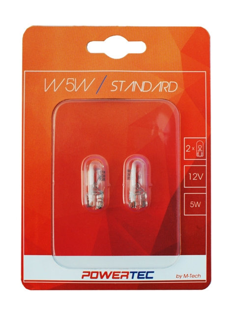 BEC W5W BLISTER, W5W 12V 5W BLISTER /BASE TYPE W2,1X9,5D/