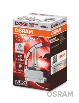 BEC XENON 42V D3S XENARC NIGHT BREAKER LASER +200% OSRAM 66340XNL OSRAM