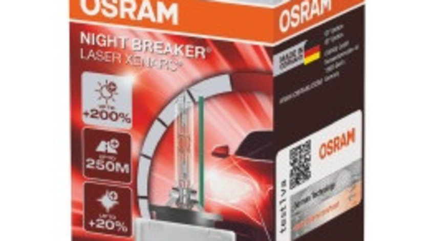 BEC XENON 42V D3S XENARC NIGHT BREAKER LASER +200% OSRAM 66340XNL OSRAM