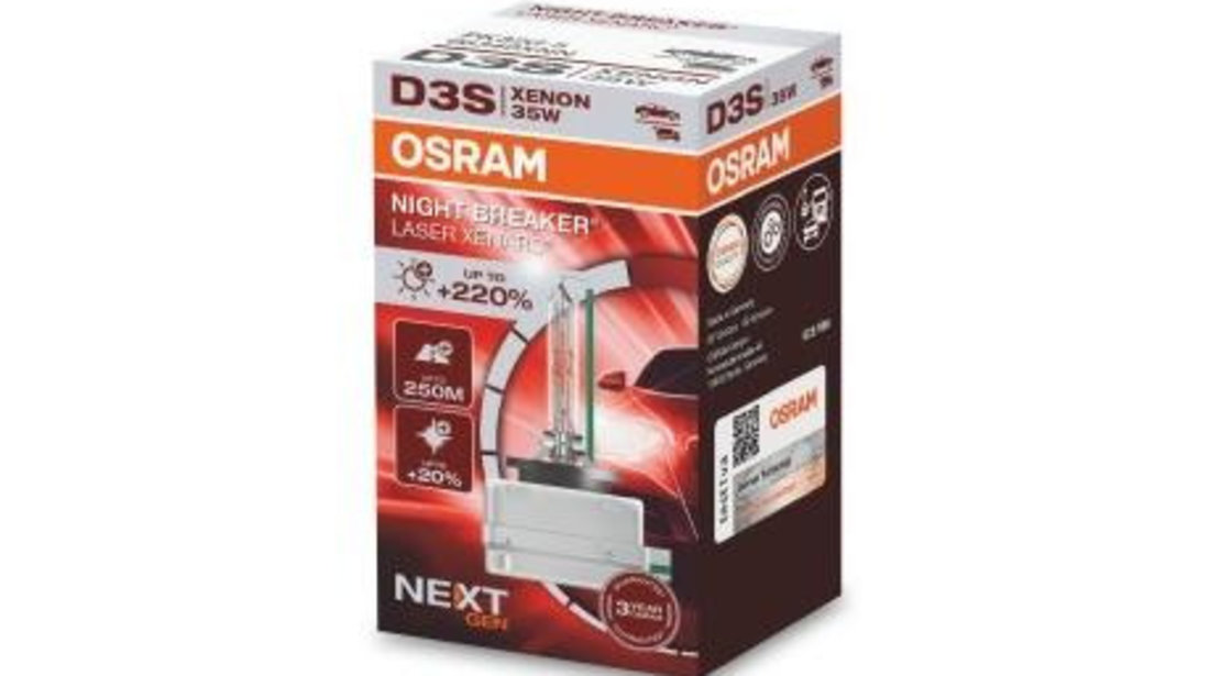 Bec xenon 42v d3s xenarc night breaker laser nextgen osram UNIVERSAL Universal #6 66340XNN