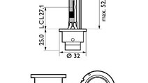 BEC XENON 42V D4R 35W VISION PHILIPS 42406VIC1 PHI...