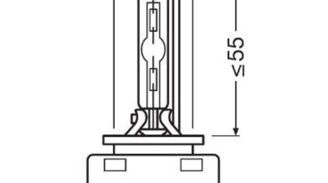 Bec xenon 85v d1s xenarc ultra life osram UNIVERSAL Universal #6 66140ULT