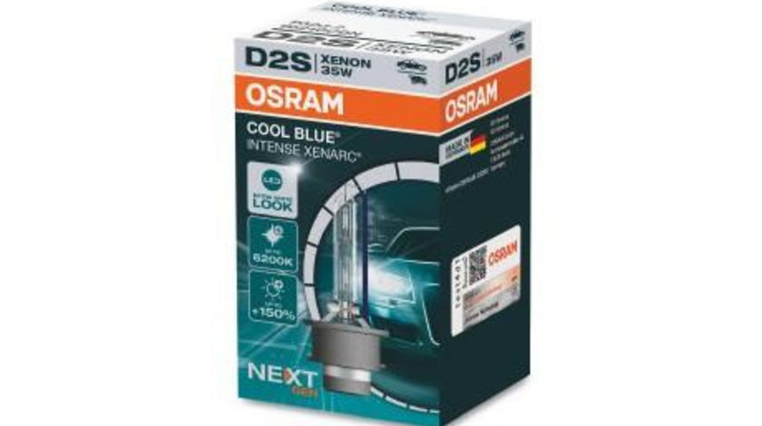 Bec xenon 85v d2s xenarc cool blue intense nextgen osram UNIVERSAL Universal #6 66240CBN