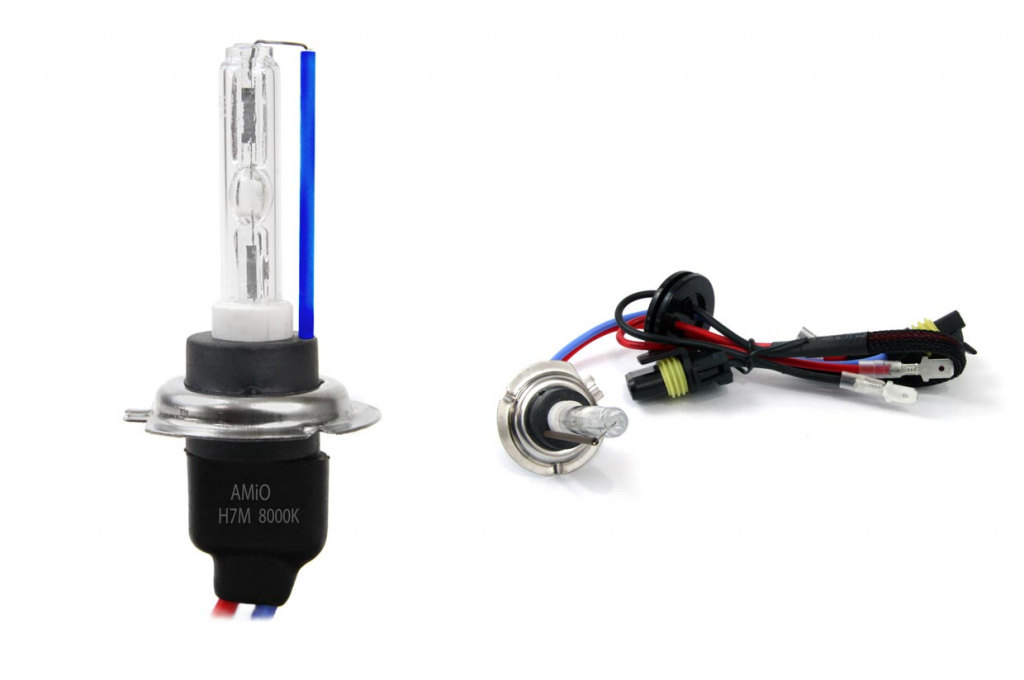 Bec Xenon Amio H7 85V 35W 8000K Metal Clasa A 01428