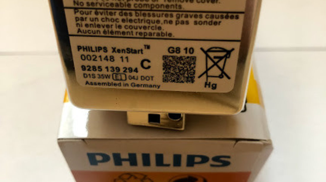 Bec Xenon D1s Philips XenStart ~ Pret Redus !!!