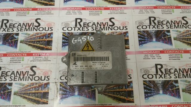 Bec XENON OPEL OPEL -CUALQUIER MODELO- 1307329081 / 24462767 / 19FM09101307329081 / 24462767 / 19FM0910