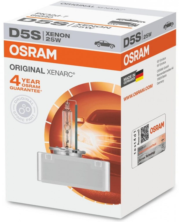 Bec Xenon Osram D5S 12V 25W 4400K PK32d Original Xenarc 66540