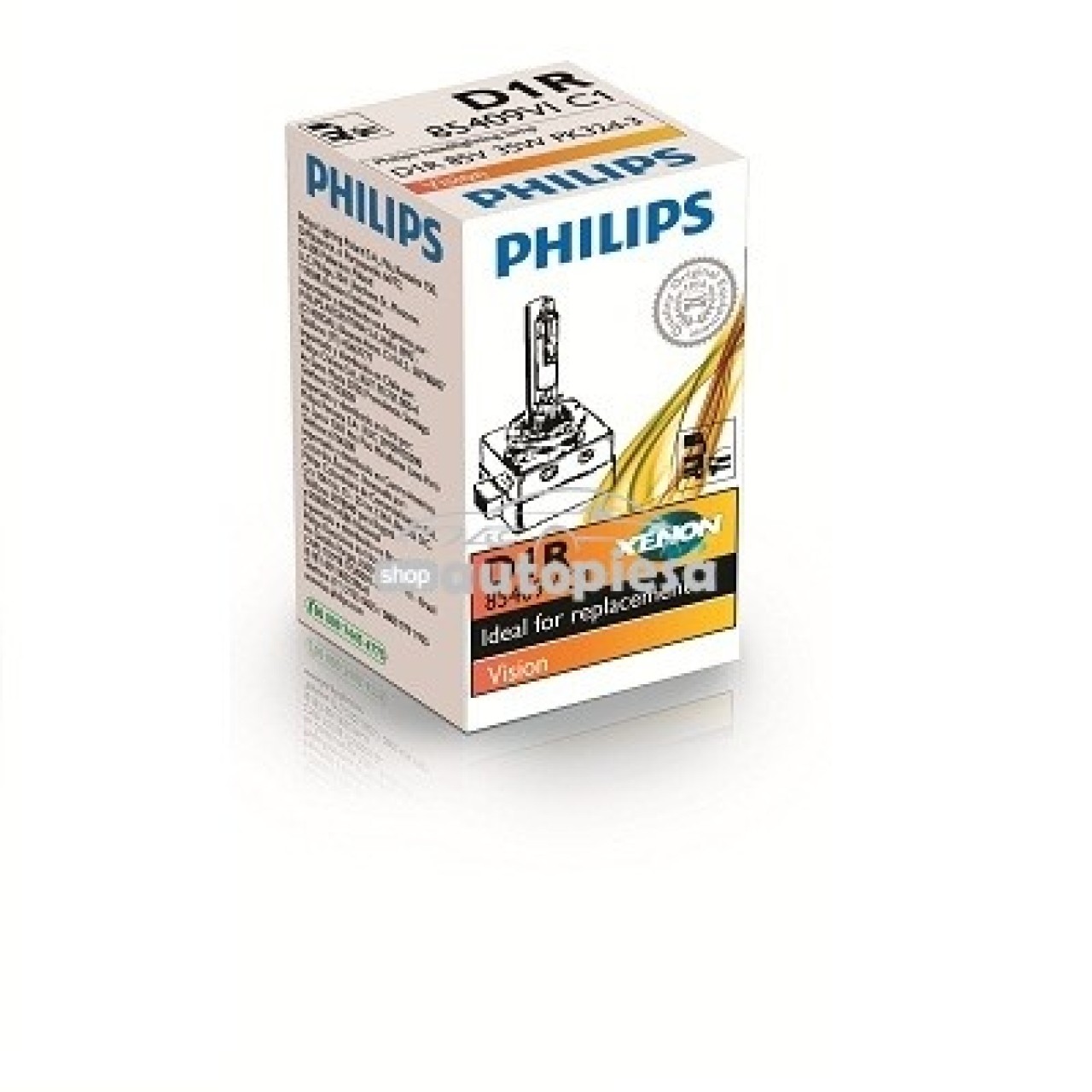 Bec Xenon Philips D1R Vision 85V 35W 85409VIC1 piesa NOUA