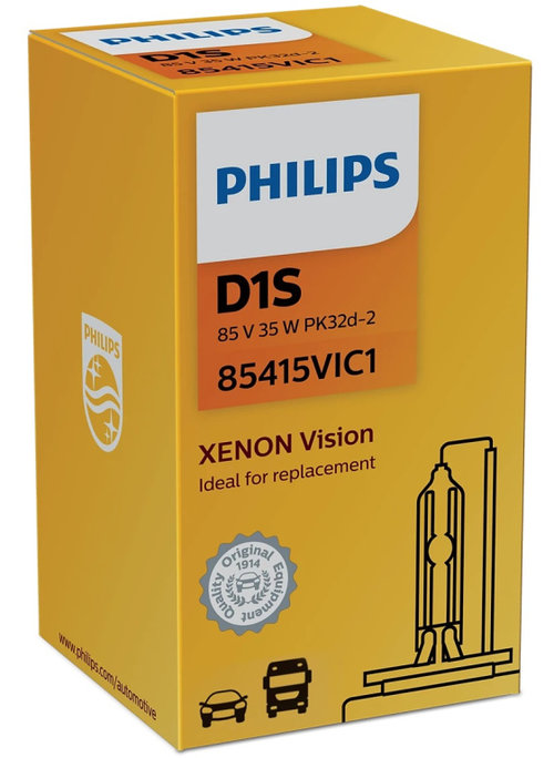 Bec Xenon Philips D1S 85V 35W 4400K Vision 85415VIC1