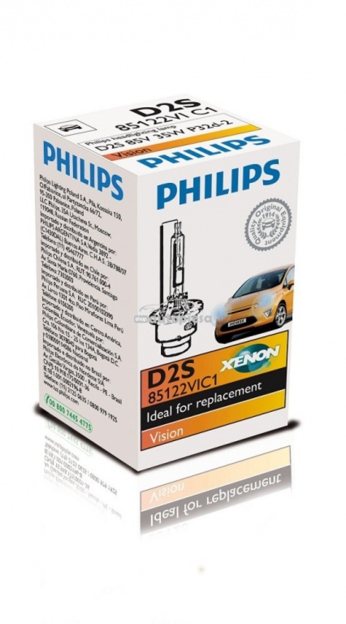 Bec Xenon Philips D2S Vision 85V 35W 85122VIC1 piesa NOUA