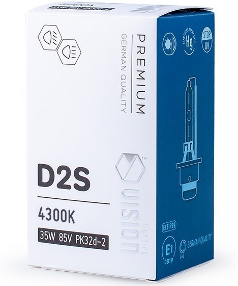 Bec Xenon Vision D2S ​​​​85V 35W 4300K P32d-2 Premium 86762