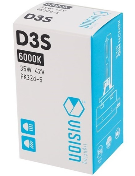 Bec Xenon Vision D3S 42V 35W 6000K Pk32d-5 58915