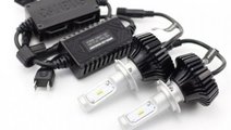 Becuri auto led pentru faruri H7 Canbus Super Whit...