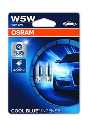 Becuri auto W5W W2.1x9.5d 12V 5W Osram C