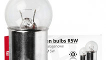 Becuri Cu Halogen R5w Ba15s 12v 5w 10buc Amio 0148...