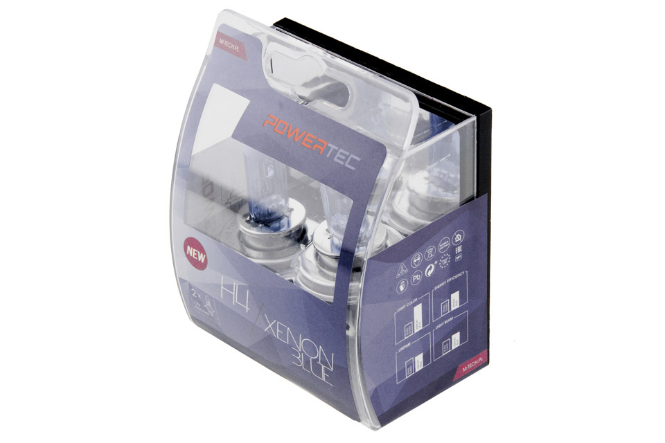 BECURI HALOGEN H4 XENON BLUE, HALOGEN BULBS H4 XENON BLUE /BEZ HOMOLOGACJI/