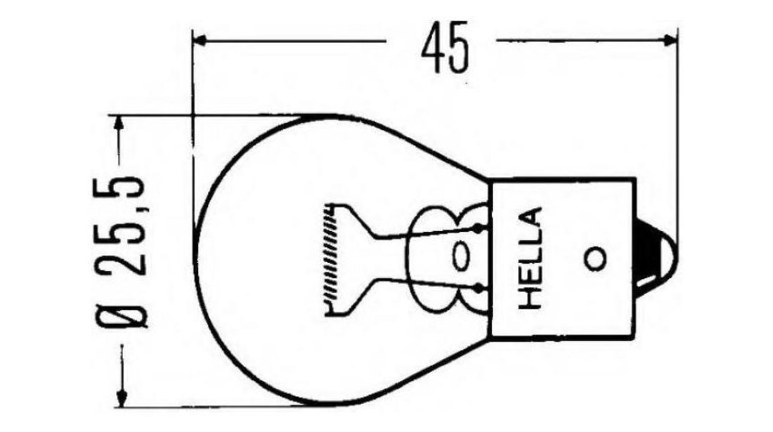 Becuri Hyundai H-1 platou / sasiu 2000-2005 #3 00018726