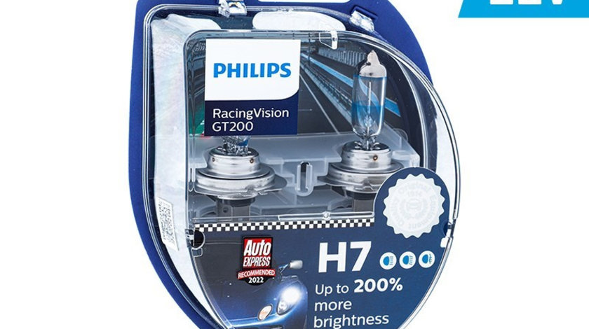 Becuri Philips H7 12v 55w Px26d Racingvision Gt200 PH-00577