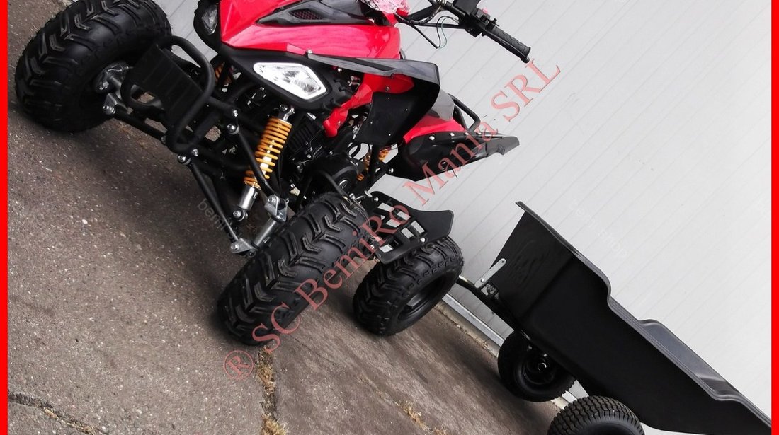 Bemi Comercializeaza QUAD Raptor 125 Jante7 Livrare 24h