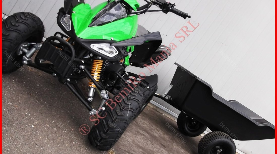 Bemi Comercializeaza QUAD Raptor 125 Jante7 Livrare 24h